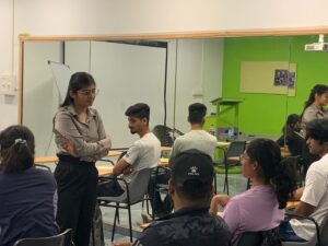 Guest Lecture on Sports Psychology by Miss Kriti Monga, Sports Psychologist at Gun for Glory