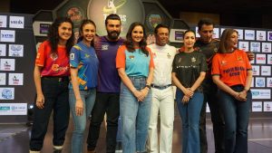 ISST Students & Media team at Tennis Premier League (TPL) Auctions in Mumbai