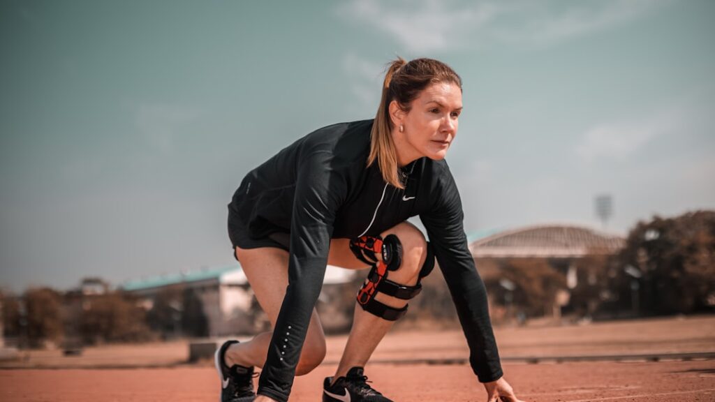 Athlete undergoing AI-driven sports science analysis for Asian Games training