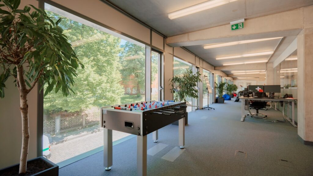 Professional sports management office environment in India