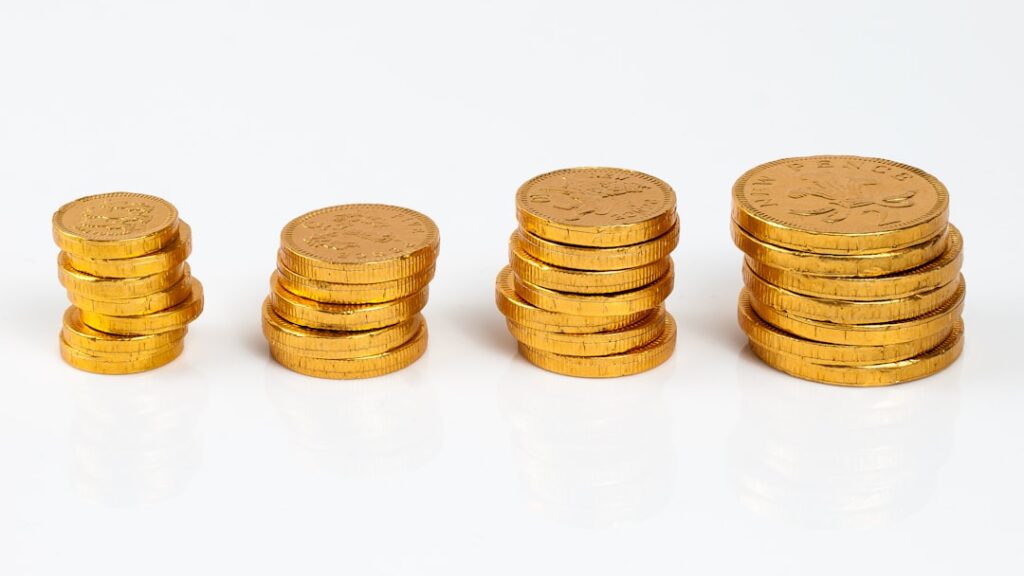 Conceptual image showing the growth of athlete net worth through investments