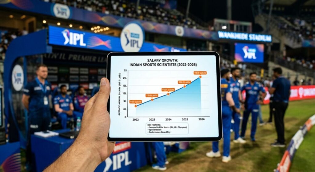 sports scientist salary in India