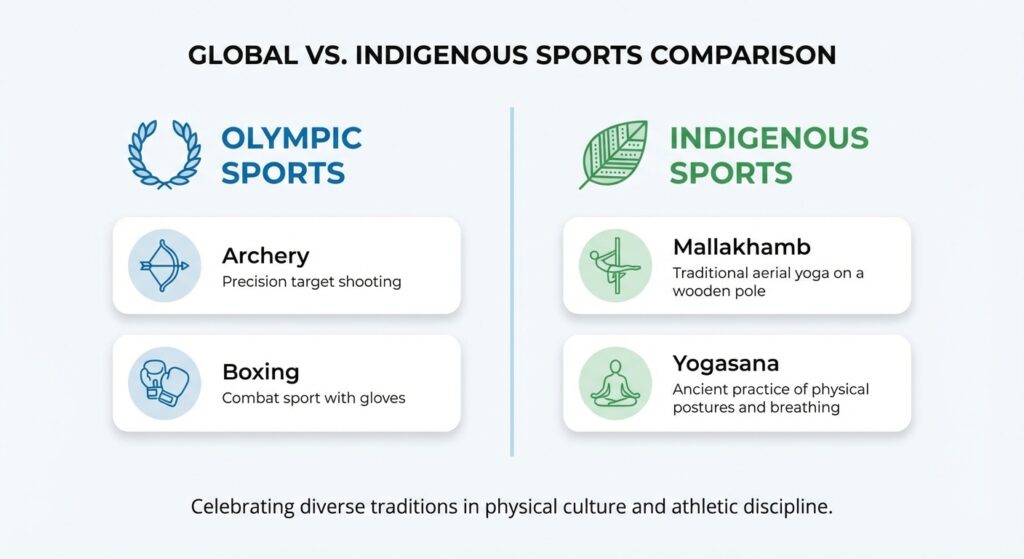 list of sports included in khelo india university games