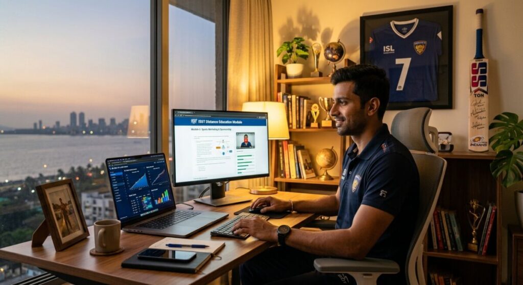 distance education sports management India