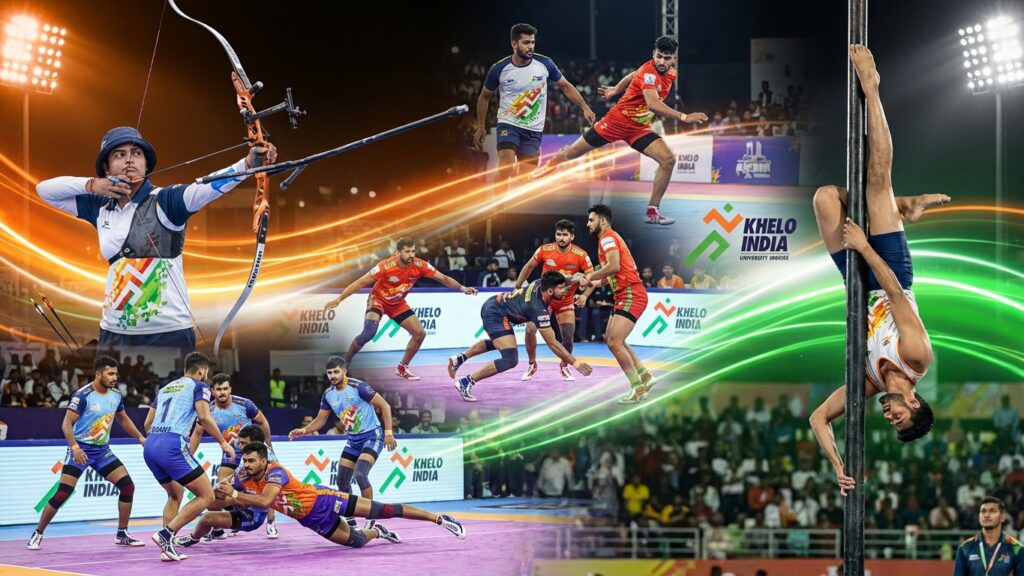 List of Sports Included in Khelo India University Games (2026 Update)