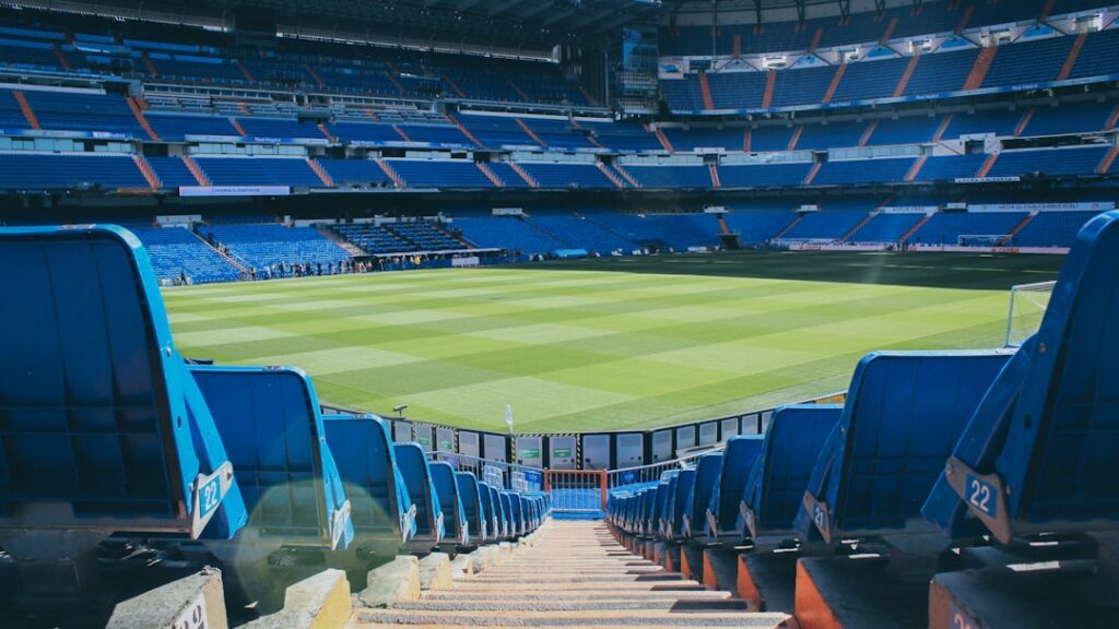 English Premier League stadium representing the highest paid football league