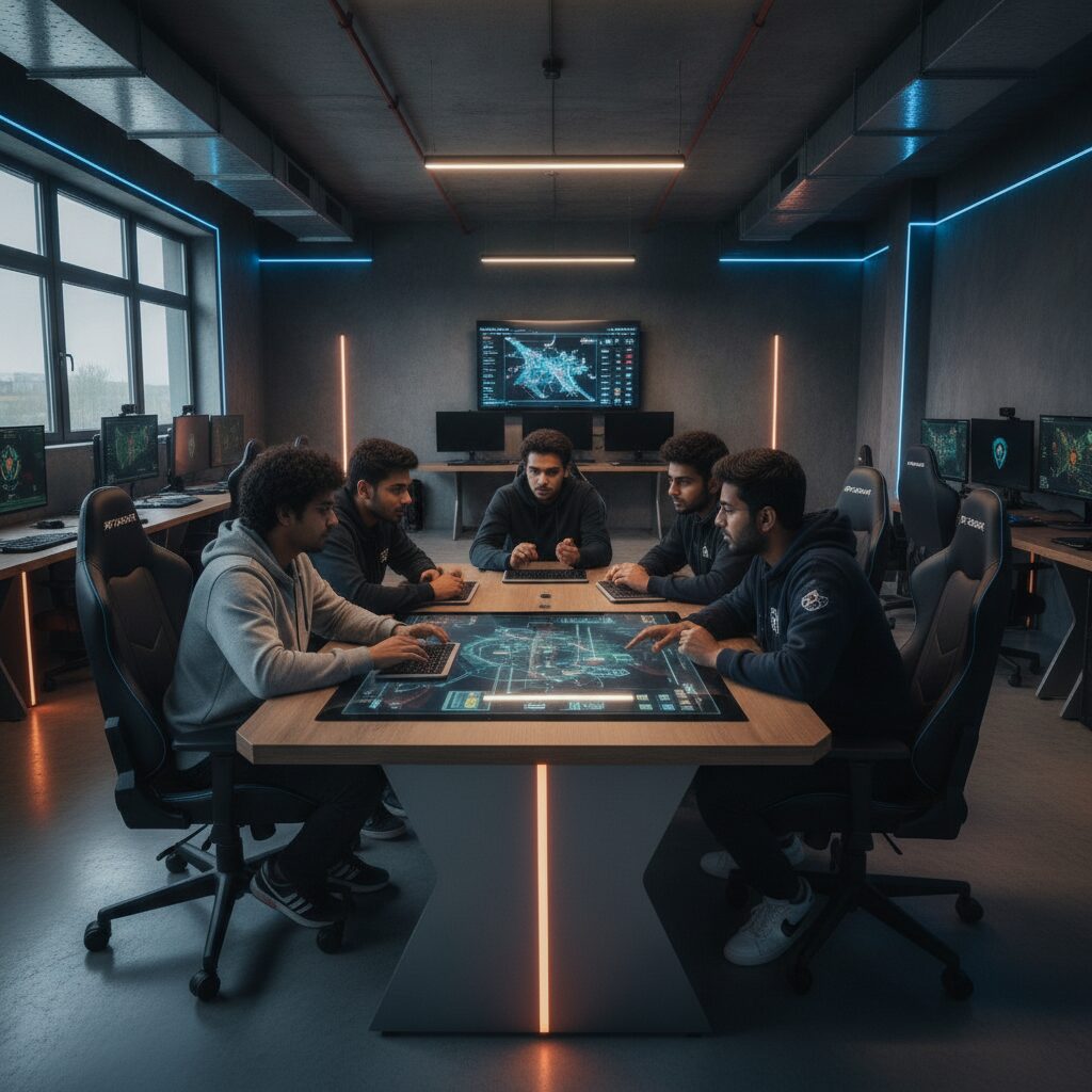 Esports management course india hyper realistic