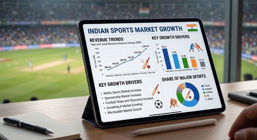 indian sports market growth