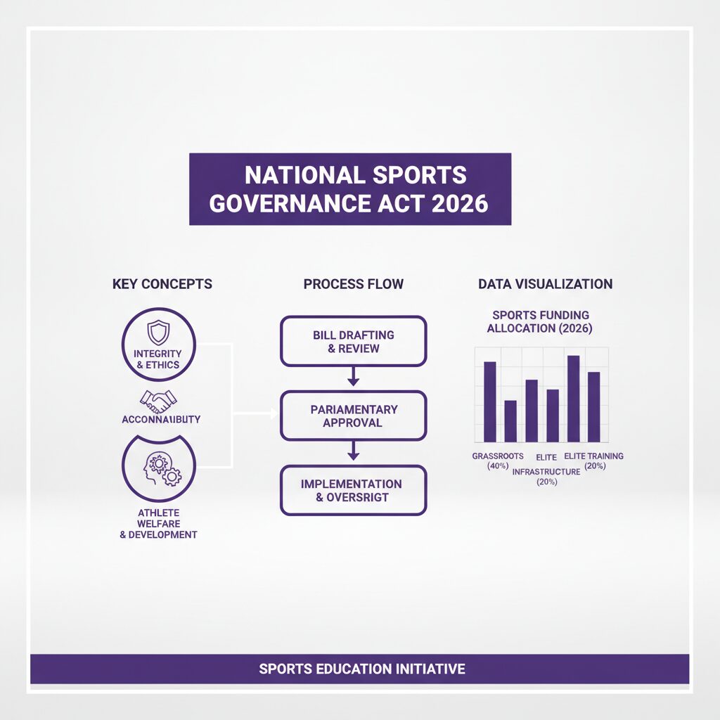 National sports governance act 2026 supporting infographic