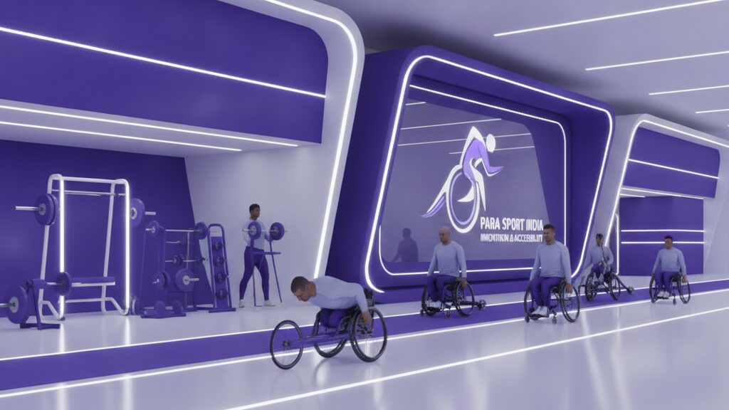 Para sport infrastructure india contextual illustration
