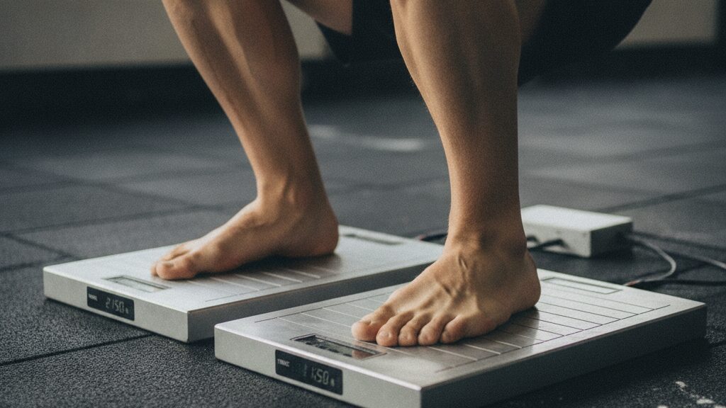 Countermovement jump fatigue monitoring close perspective