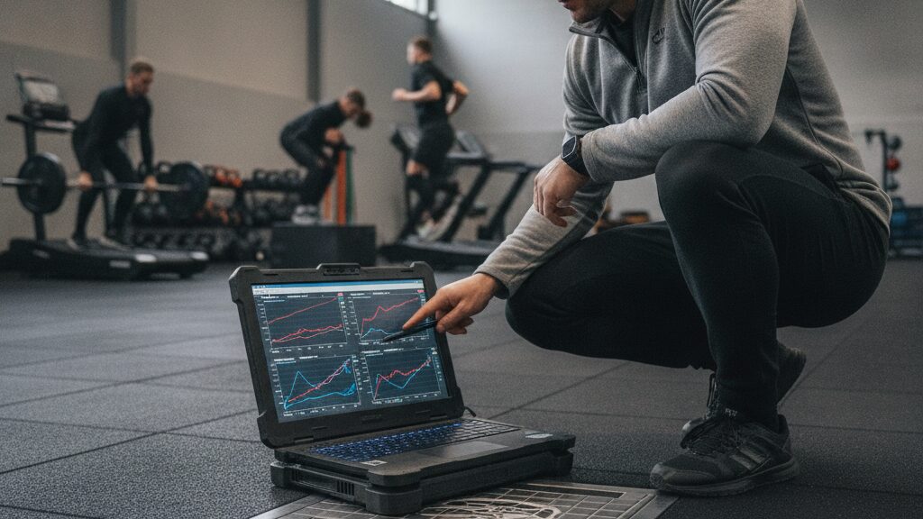 Countermovement jump fatigue monitoring strength conditioning
