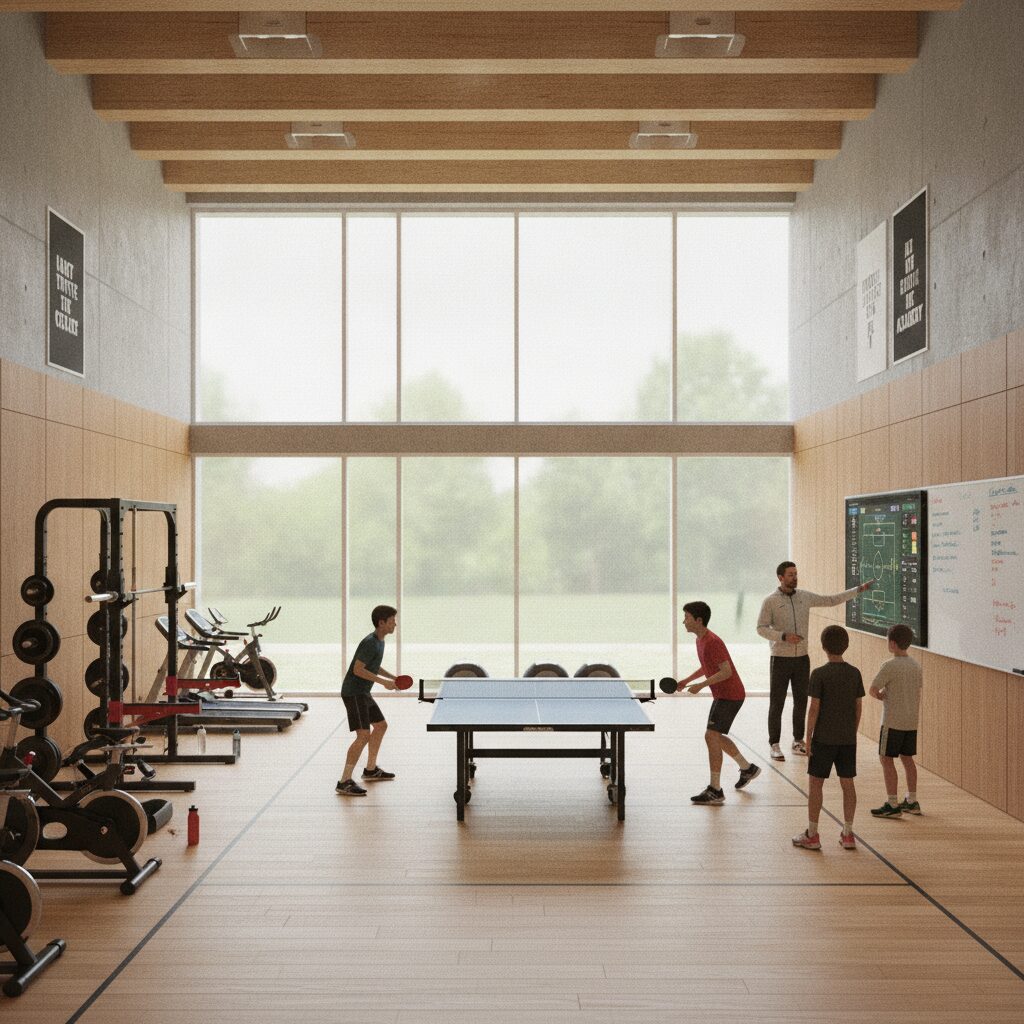 Ultimate table tennis india modern indoor