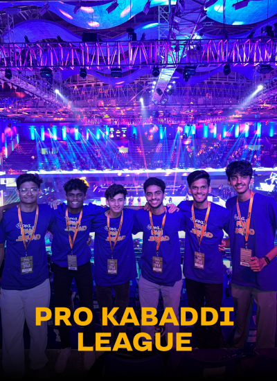 Pro kabaddi league internship